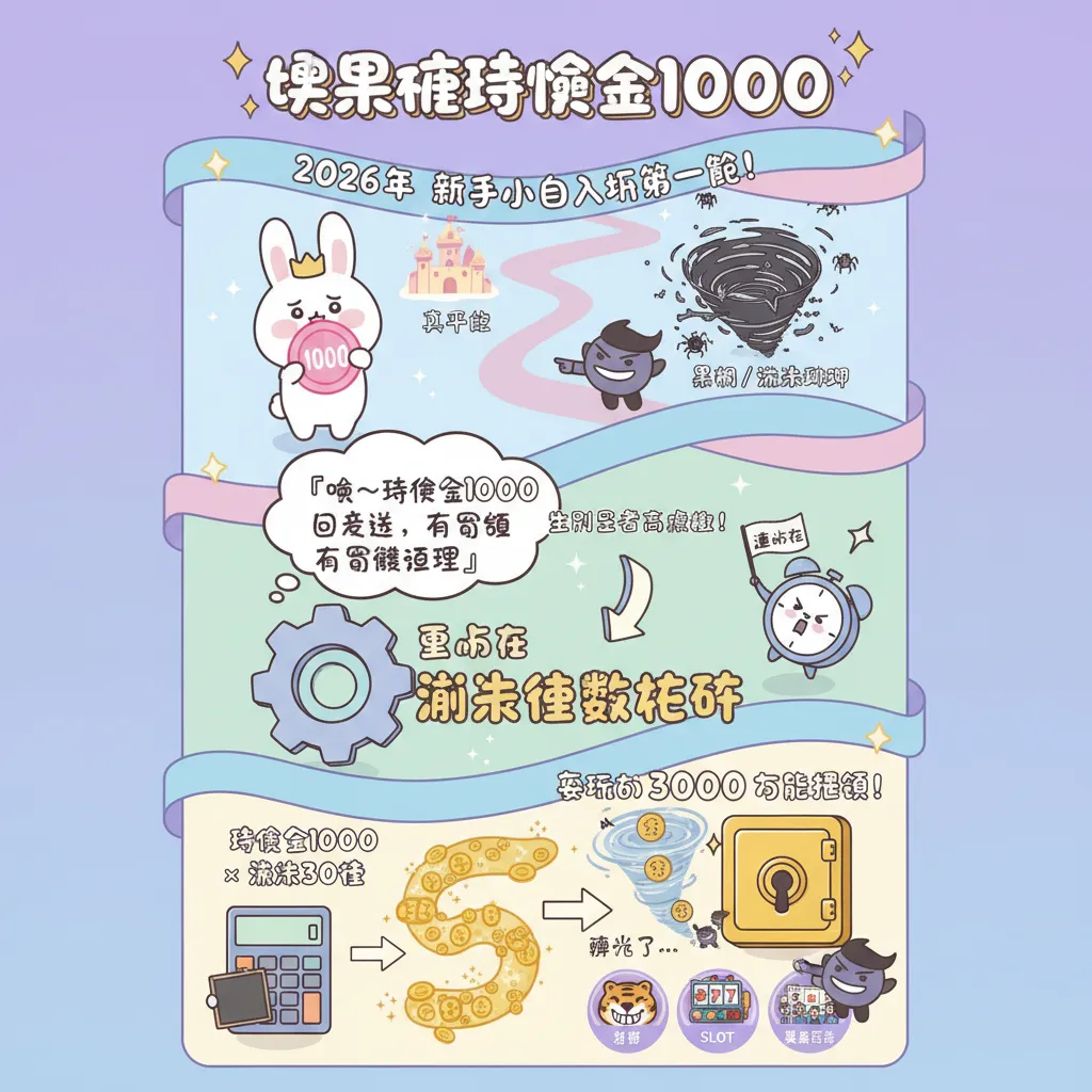 娛樂城體驗金1000領取攻略：避開流水陷阱與黑網詐騙