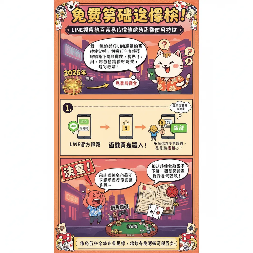 免費籌碼這樣拿！LINE娛樂城百家樂體驗金兌換與點數使用技巧